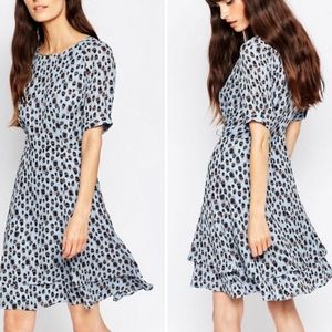 Reiss Jules Printed Dress